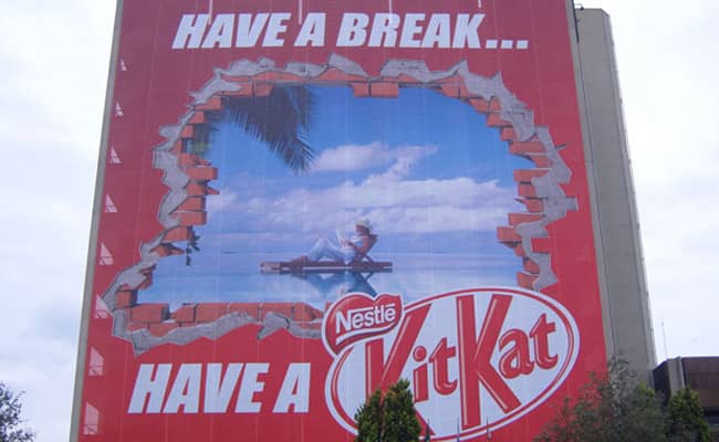 KitKat Building Wrap